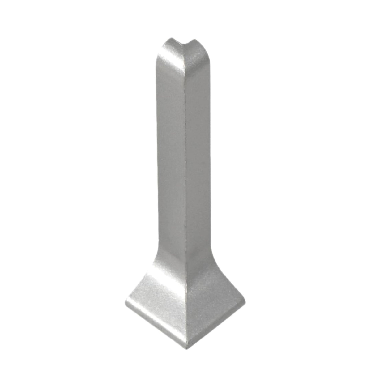 External corner skirting silver (matt)