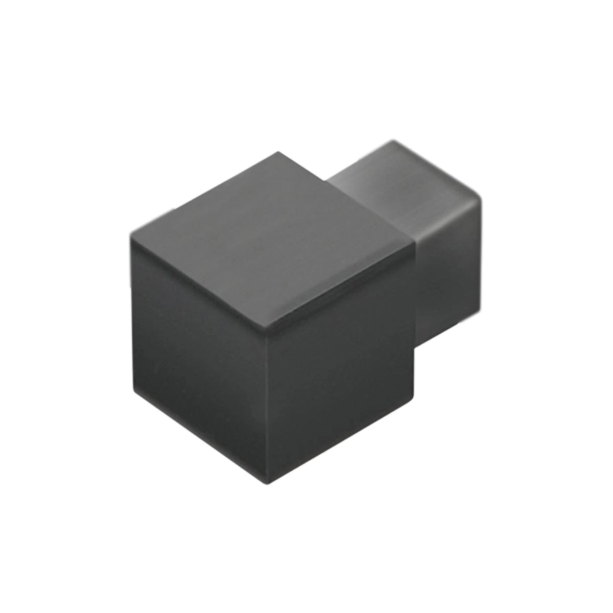 DURAL Quadratecke PVC schwarz