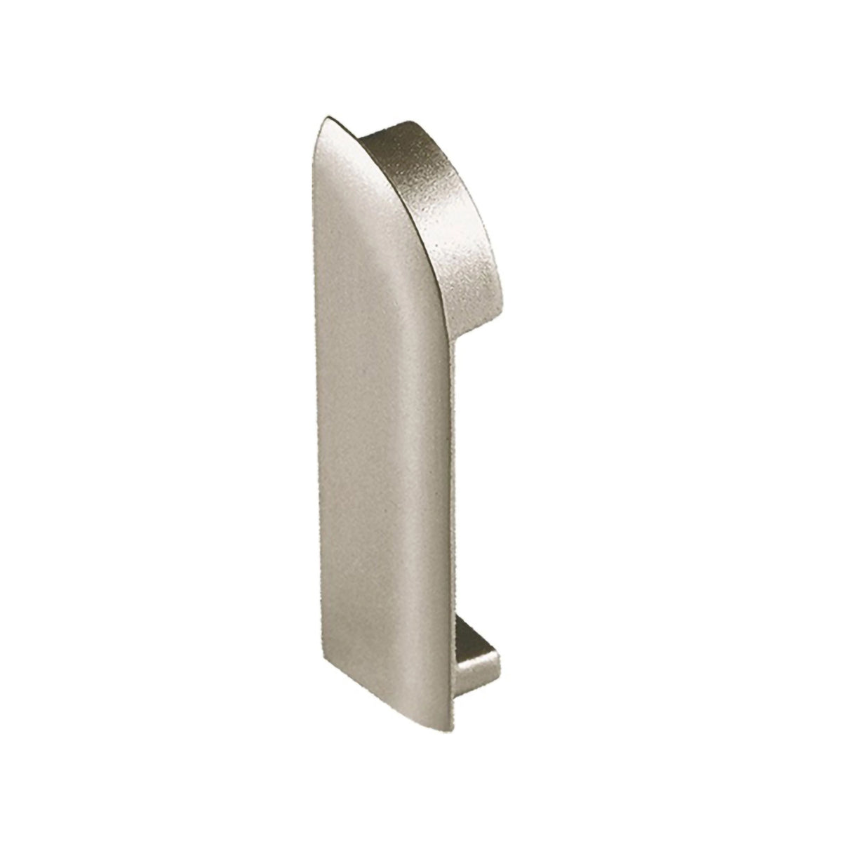 DURAL worktop profile end cap titanium left #A0002398
