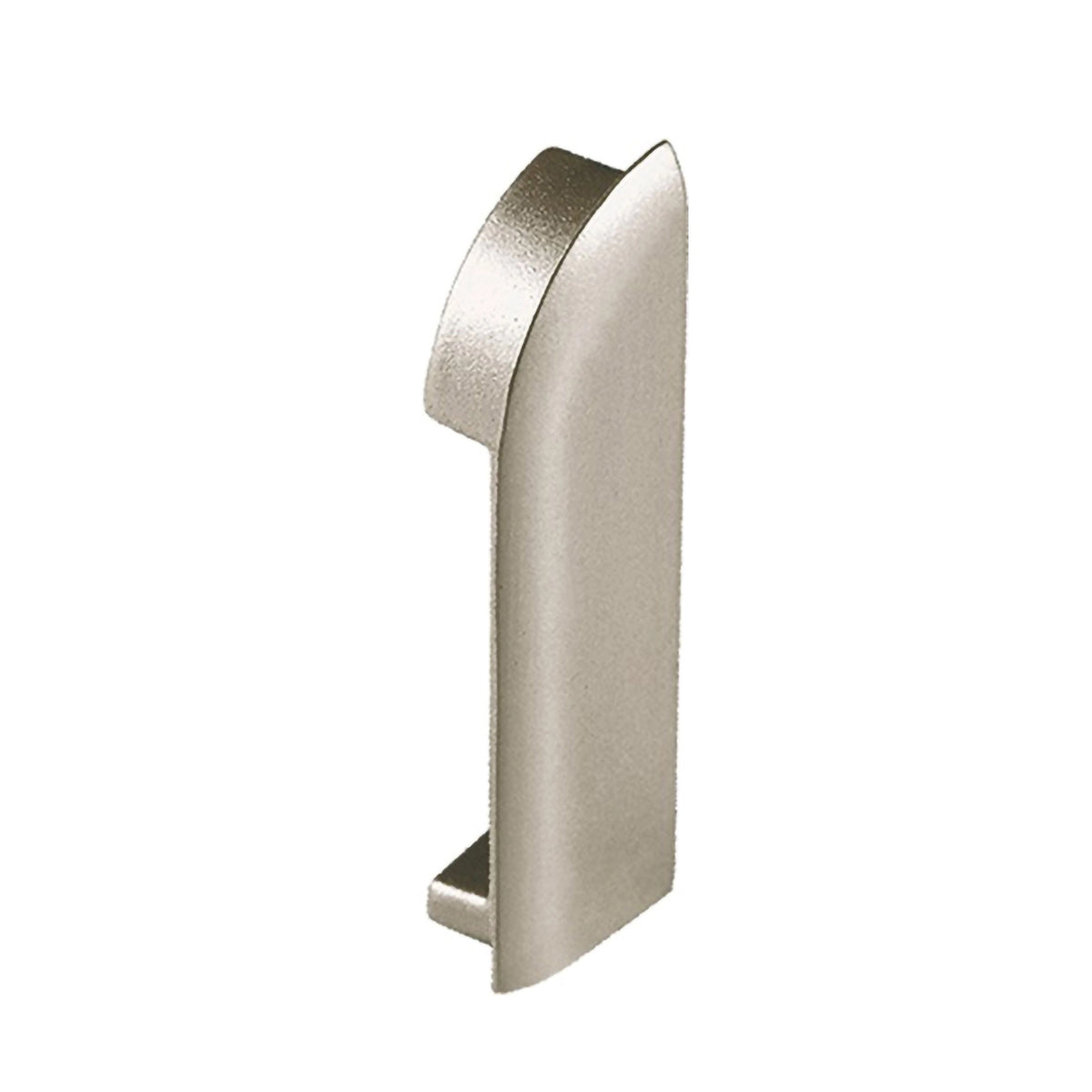 DURAL worktop profile end cap titanium right #A0002399