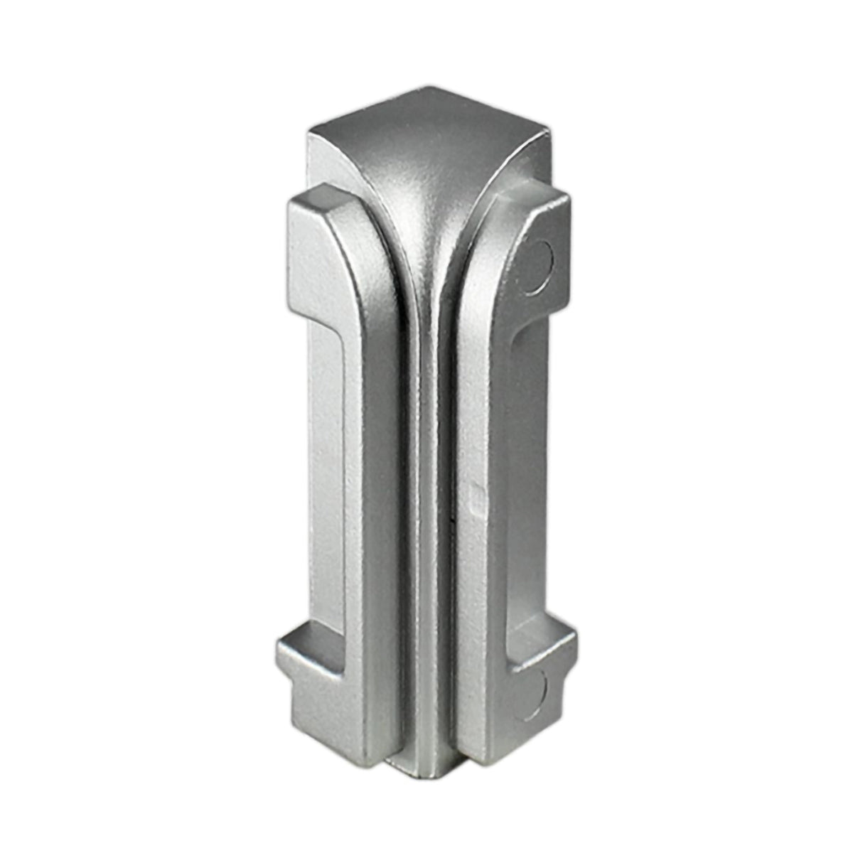 Internal corner for DURAL worktop profile silver