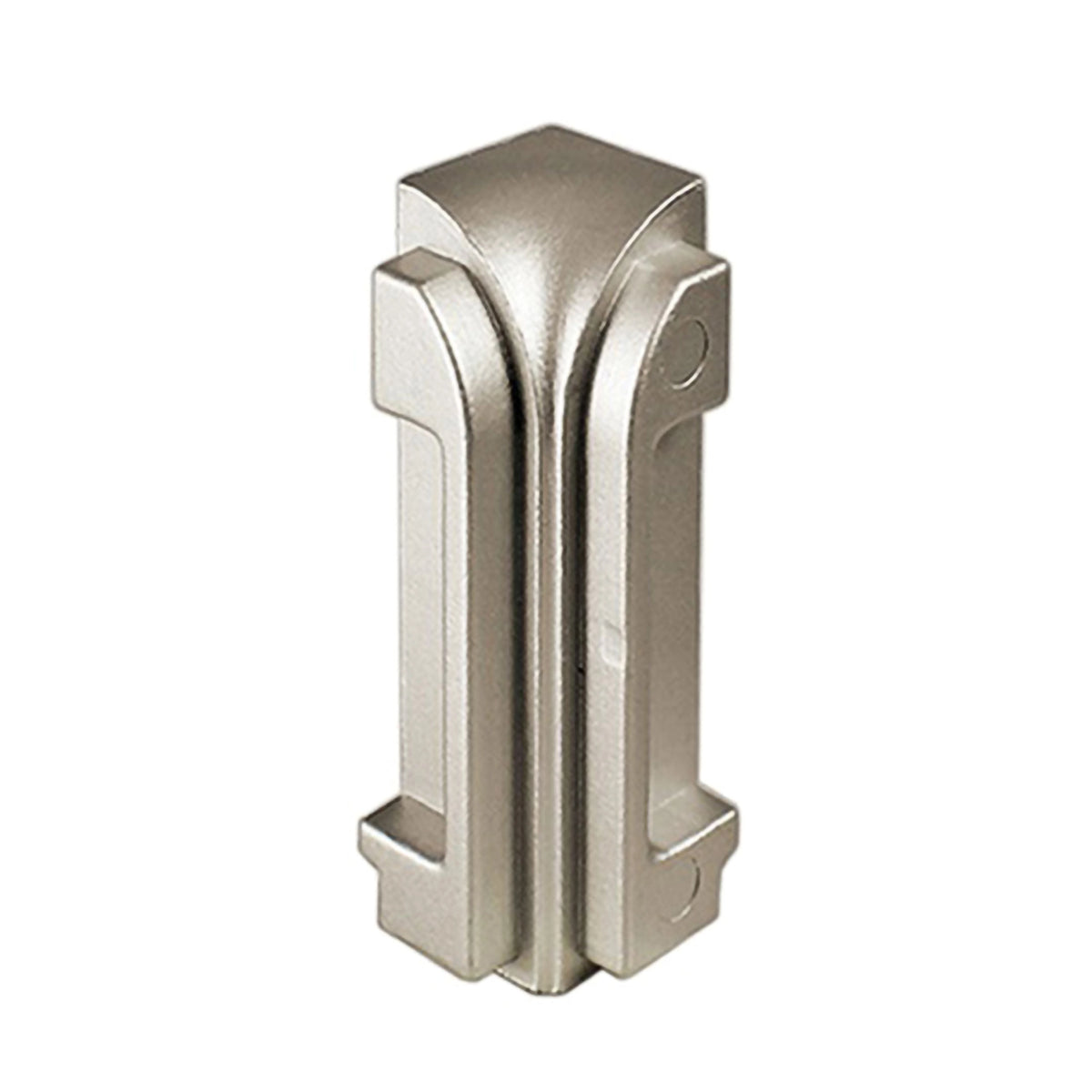 Internal corner for DURAL worktop profile titanium