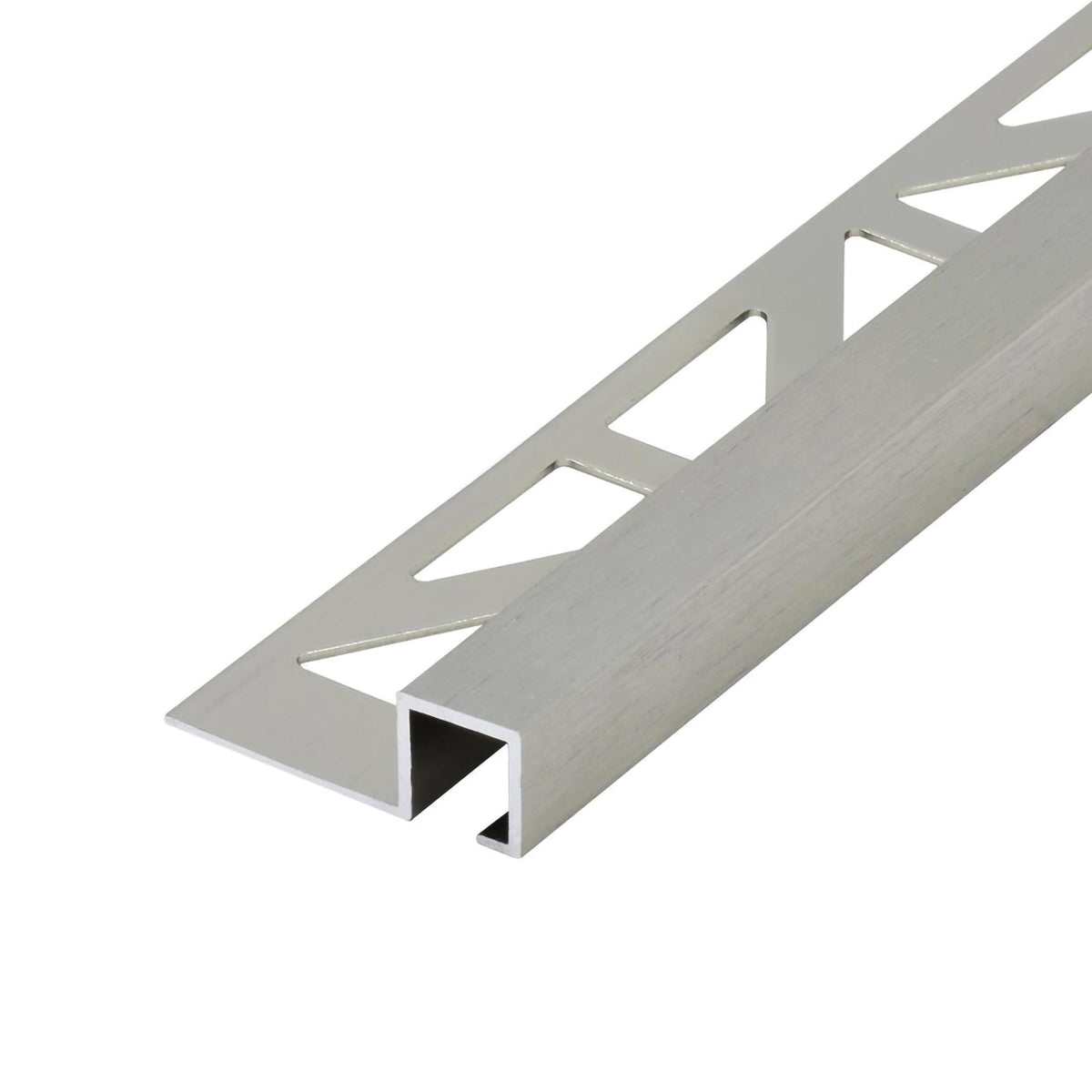 DURAL square profile aluminium titanium (brushed)