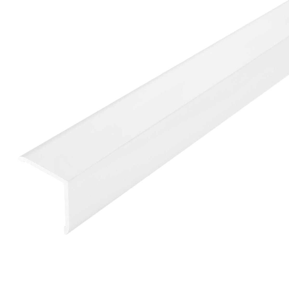Corner guard aluminium white coated