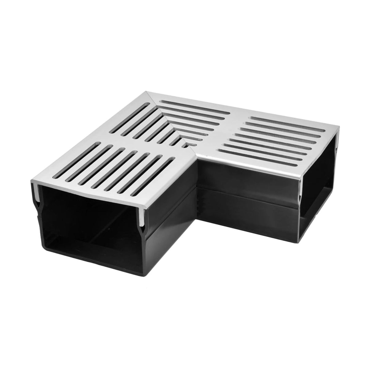 Eckstück UD Pro 100 mit silber eloxiertem Rost
#A0003385