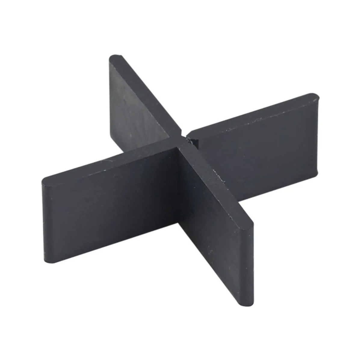 Tile spacers black X-shape