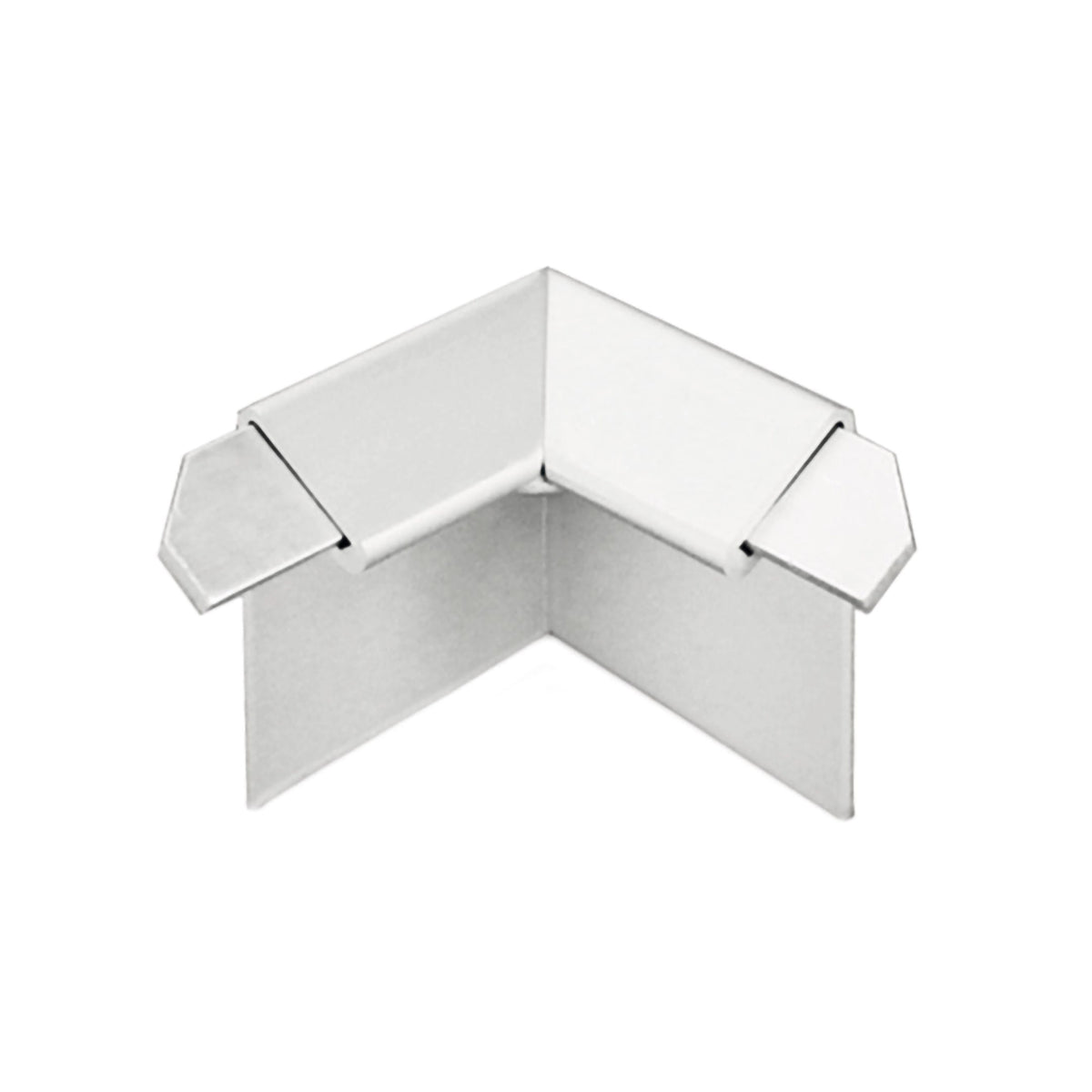 Internal corner balcony angle profile drip edge silver 18mm cover strip #A0003309