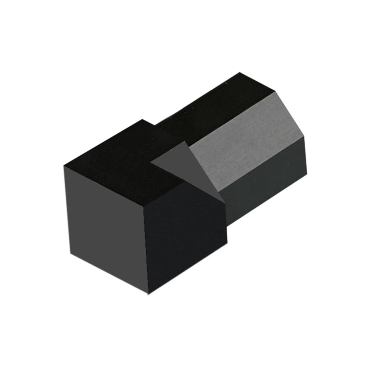 Internal corner Diamond profile black