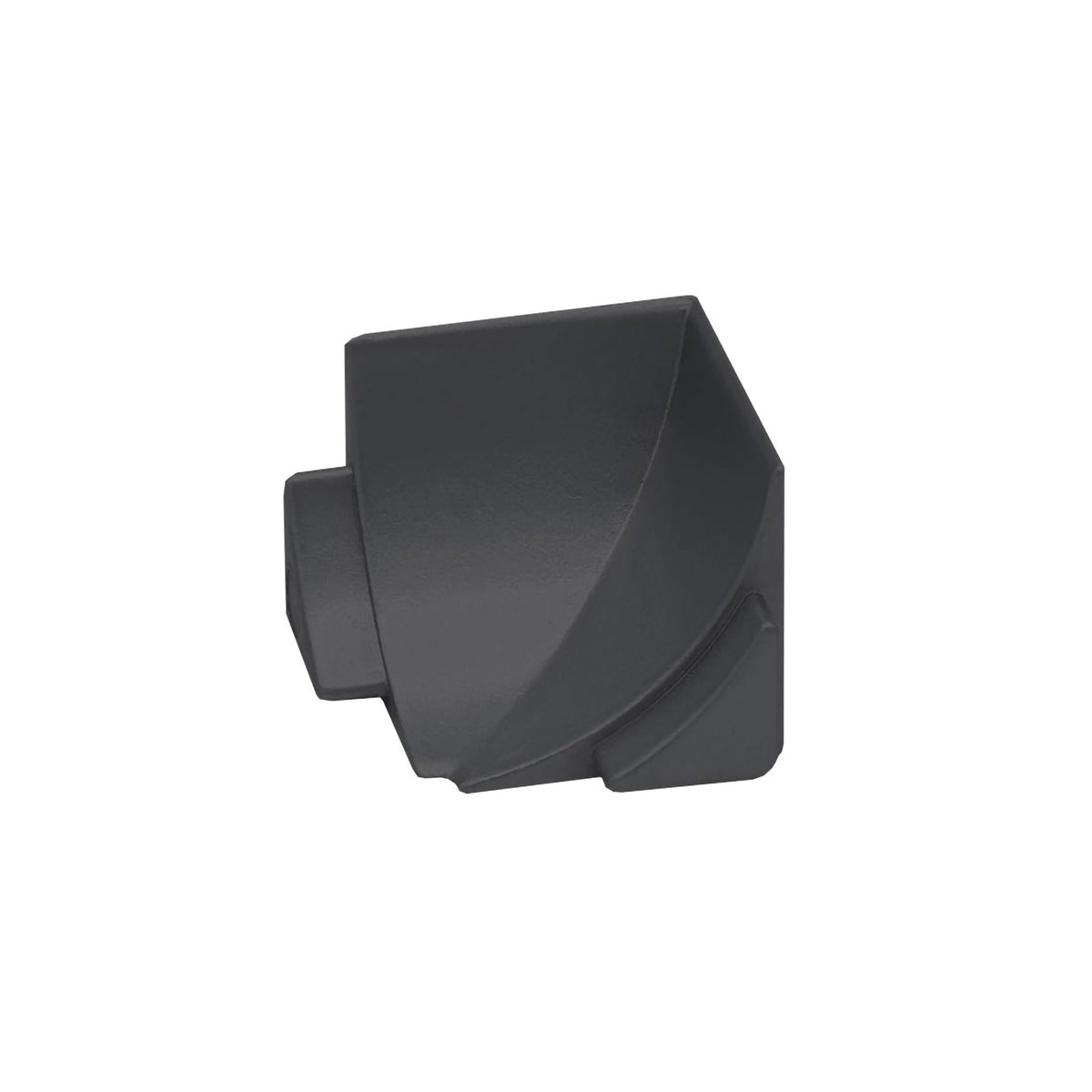 Internal corner wall connection profile COVE black
