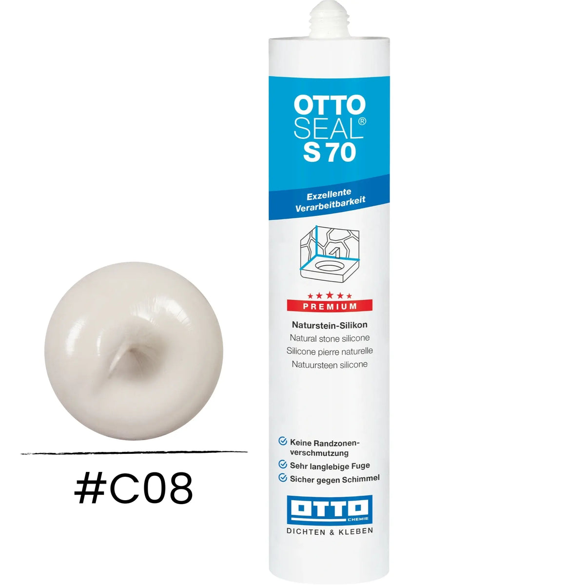 OTTOSEAL S 70 – Marmor und Naturstein jasmin C08
#A0005462