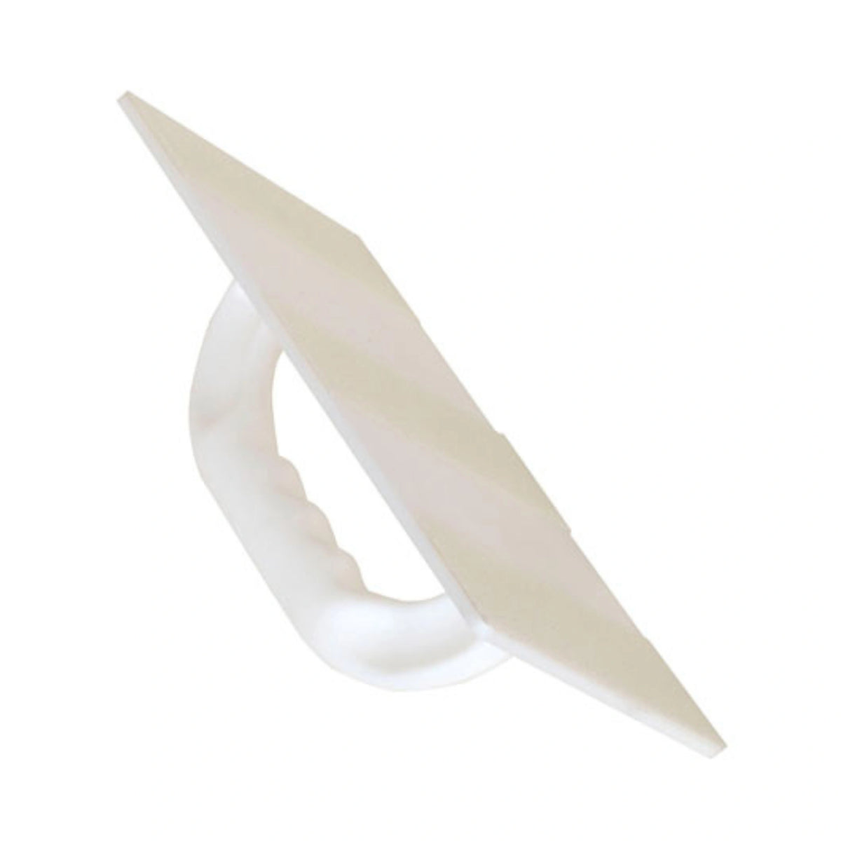 White pad board with hook-and-loop strip (230 x 110 mm)