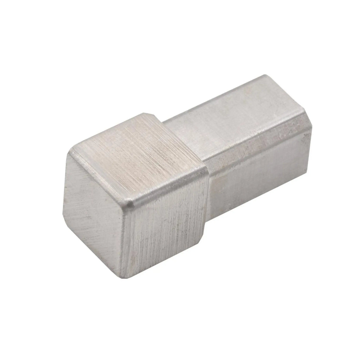 Schlüter square corner stainless steel brushed