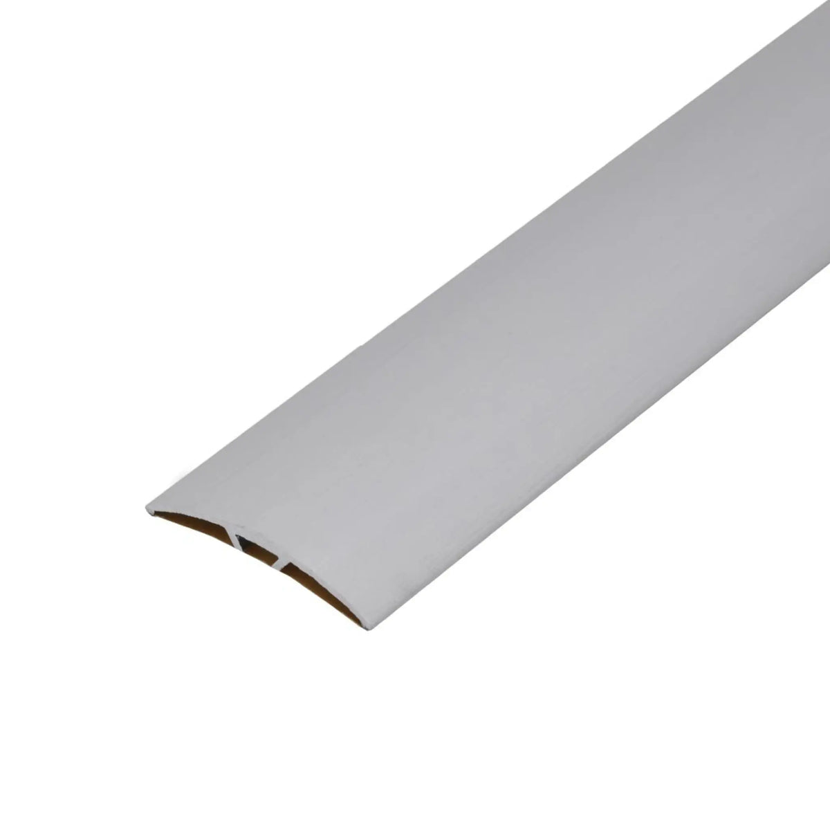 Transition profile MULTIFLOOR SK silver brushed with self-adhesive strip underneath