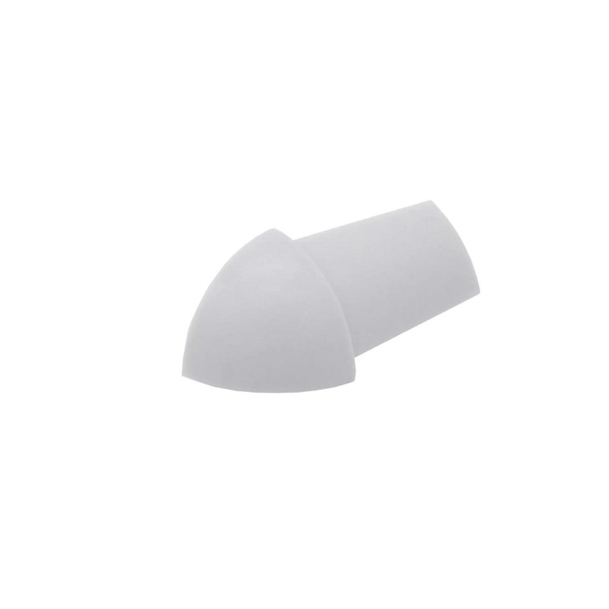 Außenecke PVC silbergrau