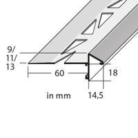 Bemaßte Zeichnung des Balkonwinkelprofils mit Tropfkante und 18mm Blende #A0003299
#A0003303
#A0003306
#A0003318
#A0003321
#A0003324
