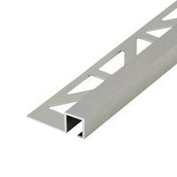 DURAL square profile aluminium titanium (brushed)