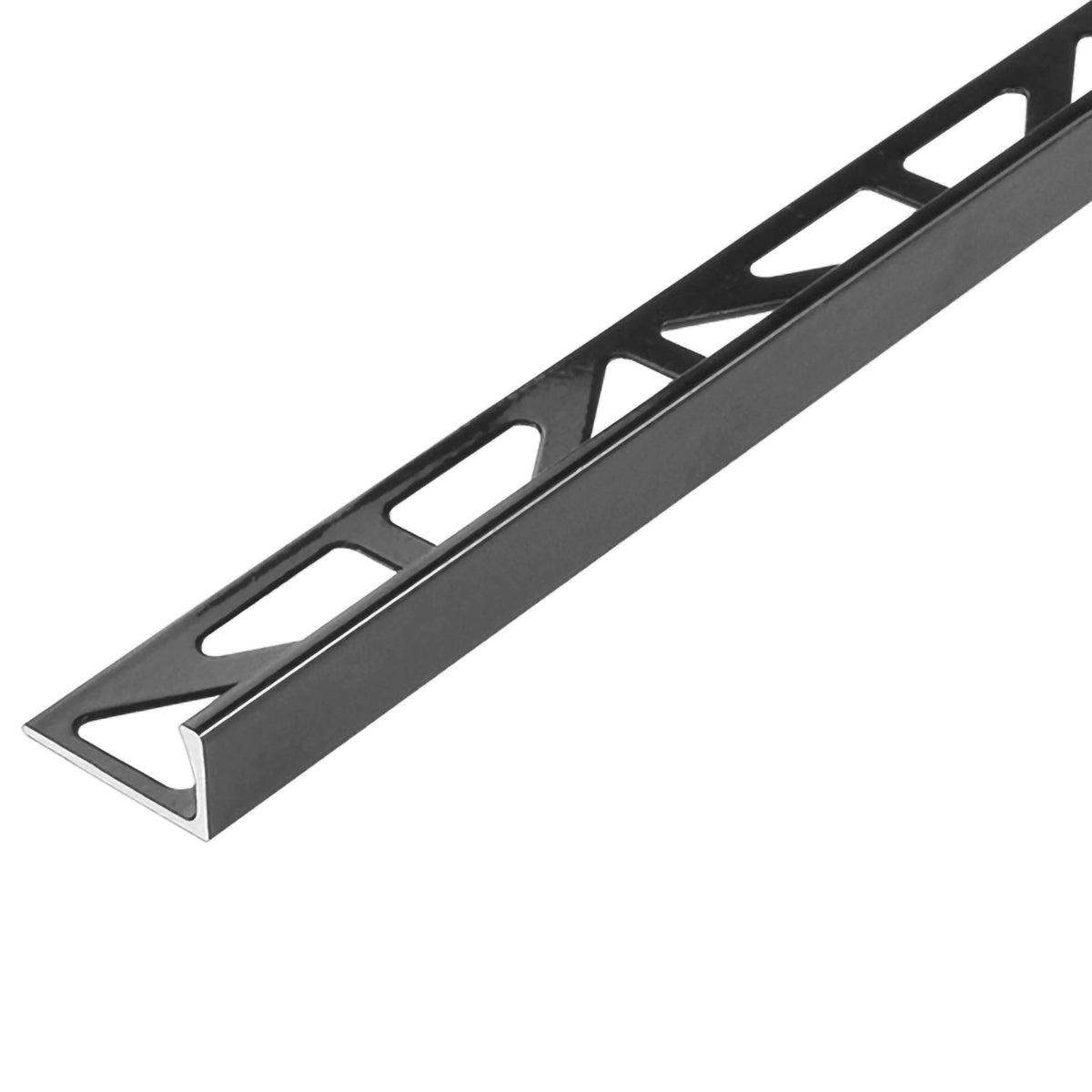 DURAL angle profile aluminium black (glossy) coated