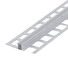 Dilatatievoegprofiel van aluminium met EPDM inzetstuk - 3 mm