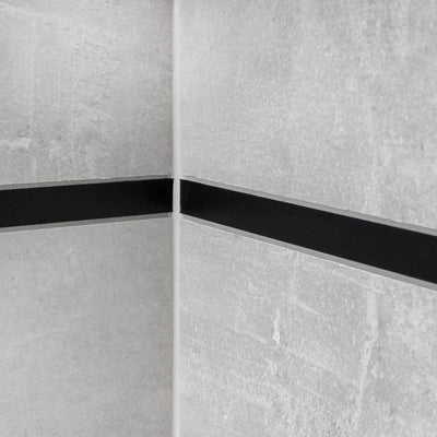 Dekorprofil Aluminium schwarz - Ansicht 2