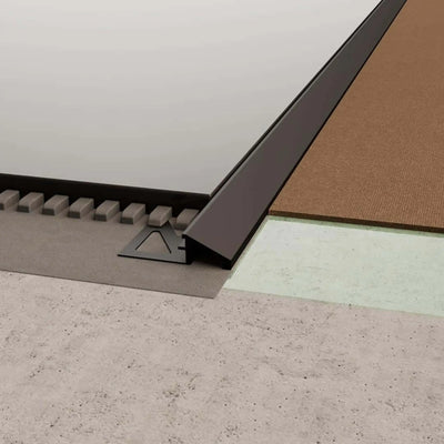 DURAL Anpassungsprofil TR Aluminium schwarz - Ansicht 2