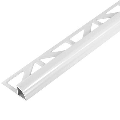 DURAL Viertelkreisprofil Aluminium weiß