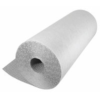 Grey decoupling mat rolled up