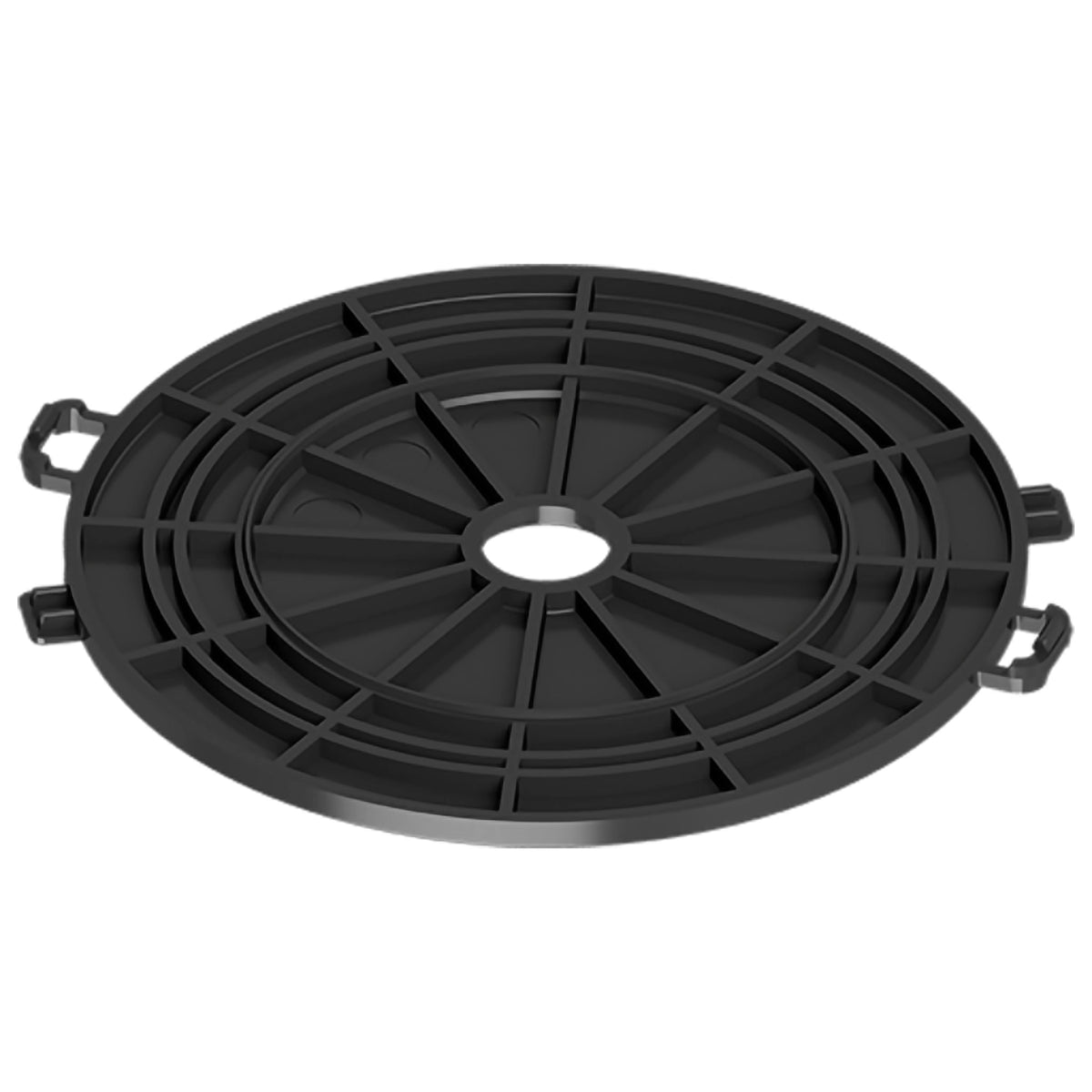 Extension piece made of black plastic for pedestal Flexibal S #A0005231 #A0005232