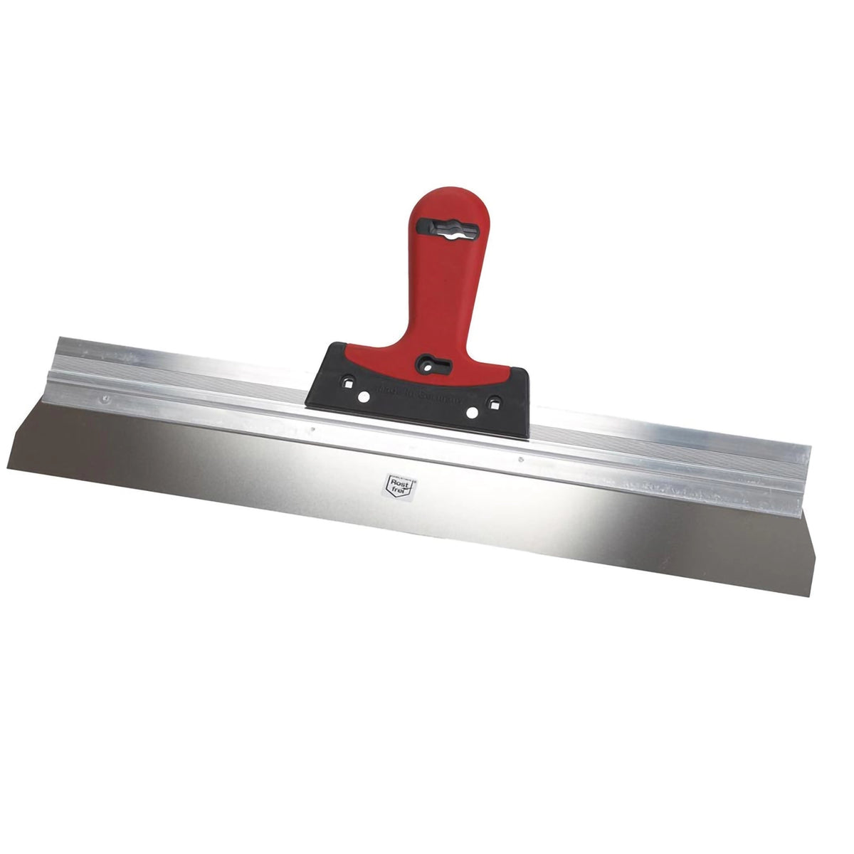 Surface spatula with red handle