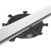 Stelzlager flach aus schwarzem PVC für Schienensystem Flexibal Pro
#A0005238
#A0005239