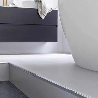 Florentiner Treppenprofil Alu silber - Ansicht 2