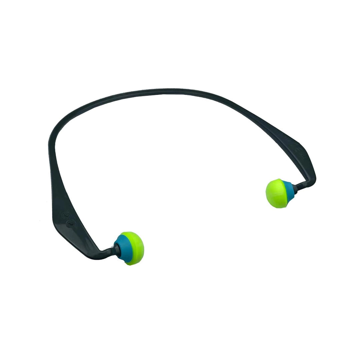 Ear plugs with black band