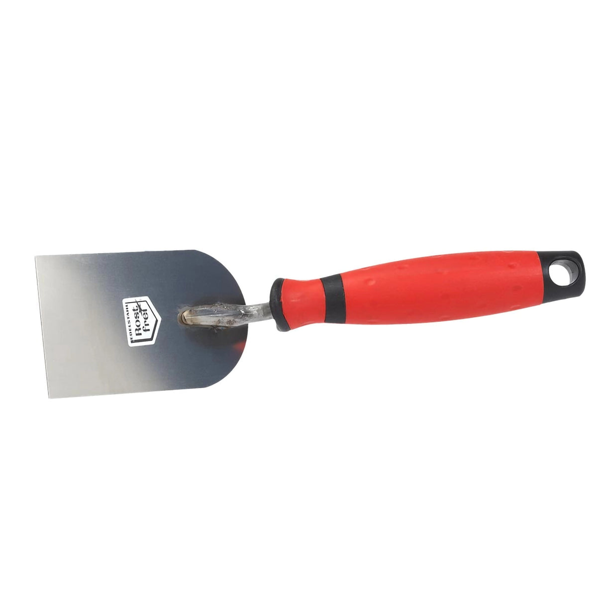 Plasterer's spatula with red soft grip 60mm wide #A0003022