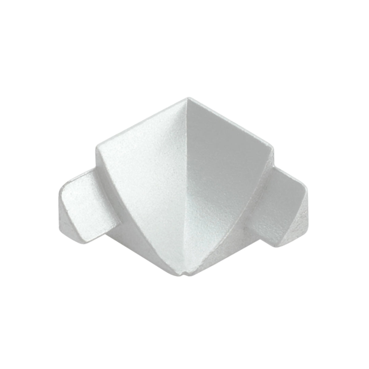 Internal corner for wall connection profile white