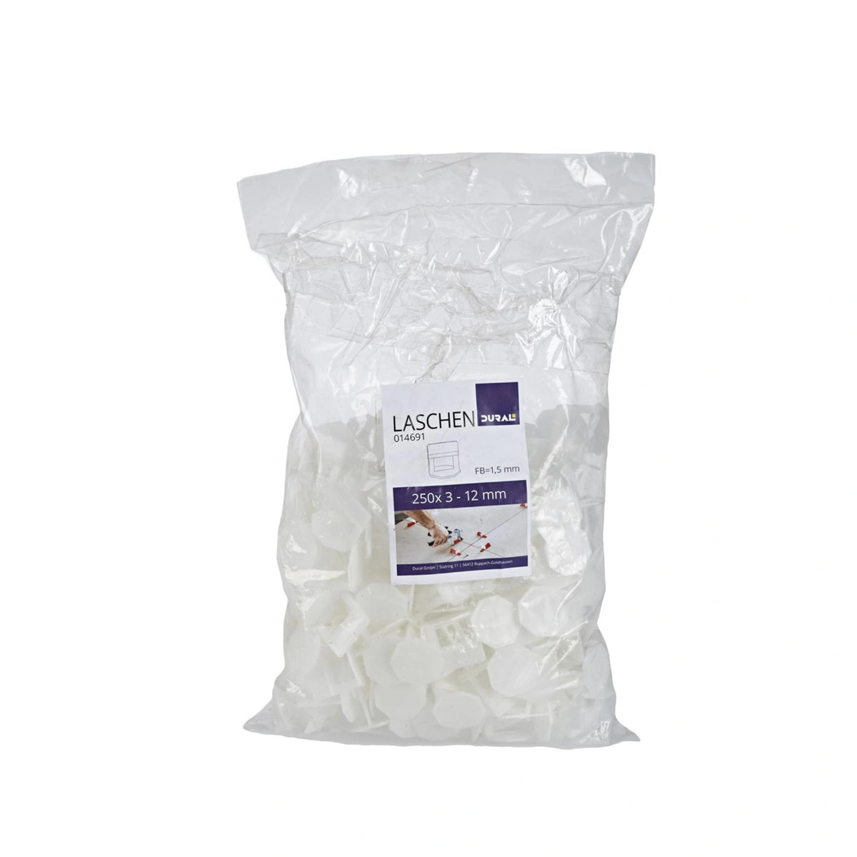 Nivofix pulling tabs in bag