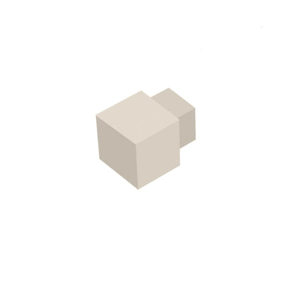 Quadratecken für Aluprofile sand