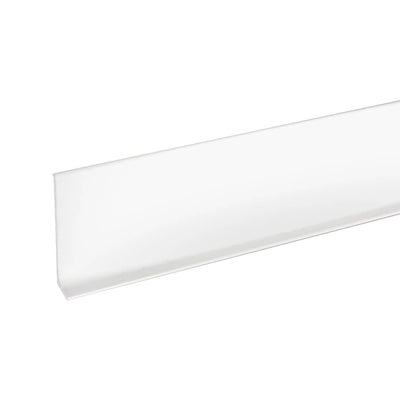 Sockelleiste Aluminium weiß