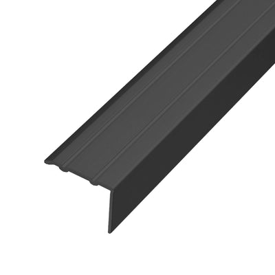 Stufenprofil Aluminium zum Nachrüsten schwarz