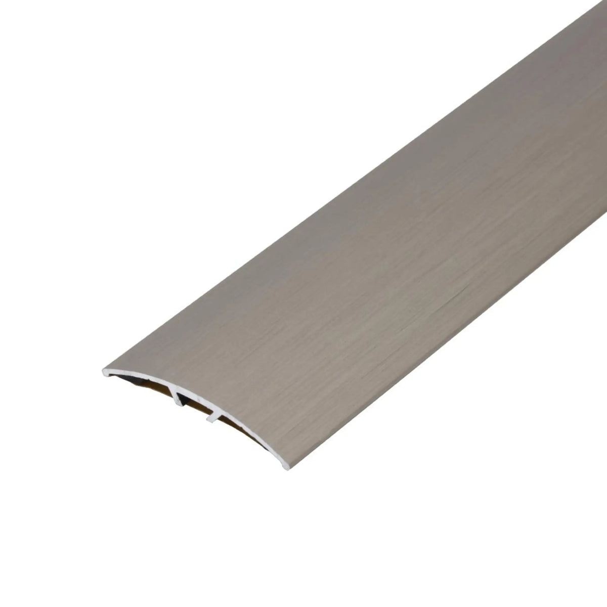 Transition profile MULTIFLOOR SK titanium brushed with self-adhesive strip underneath