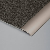 Lifestyle image transition profile MULTIFLOOR SK titanium matt on carpet
