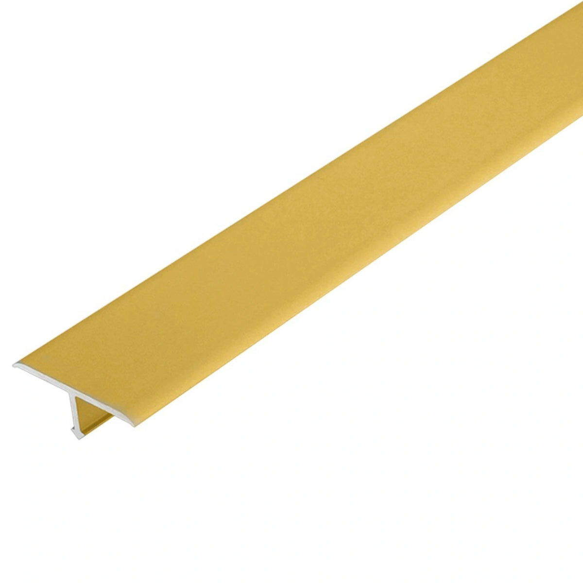 Transition profile T-shape aluminium gold 25mm #A000