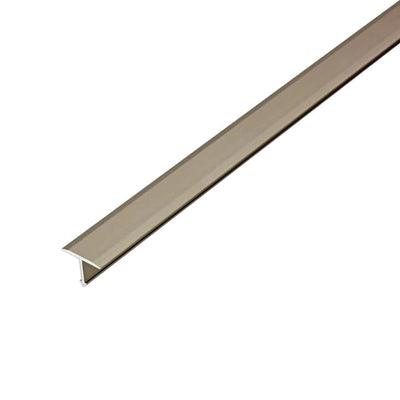 Übergangsprofil T-Form Aluminium titan