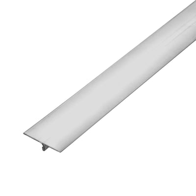 Transition profile T-shape stainless steel natural