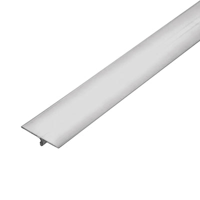 Transition profile T-shape stainless steel polished