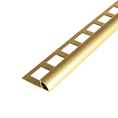 Viertelkreisprofil Aluminium gold (matt)