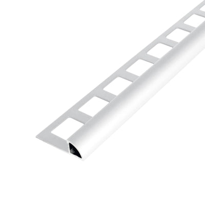 Viertelkreisprofil Aluminium weiß