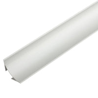 Connecting profile cove aluminium silver