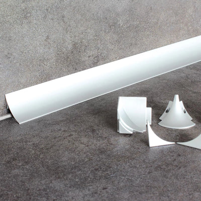 Anschlussprofil COVE Aluminium silber - Ansicht 2