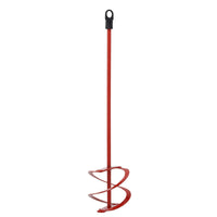Mörtelrührer 90mm rot mit Gewinde #A0003056
