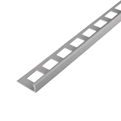 Angle profile PVC gray