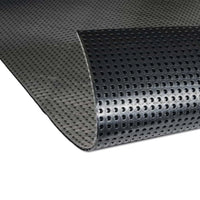 DURAL drainage mat DR100++ with round studs partially unrolled